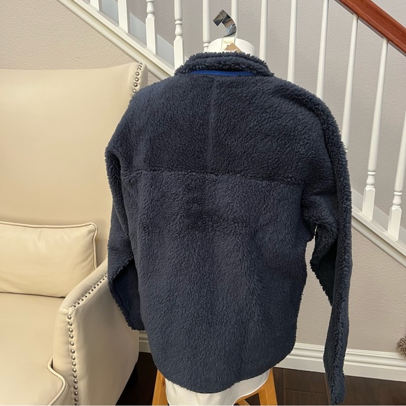 Patagonia Classic Retro X Pile Fleece Jacket Navy Mens L New With Tags - Picture 4 of 10